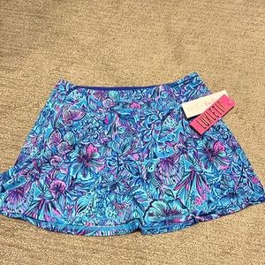 Lilly PulitzerUPF 50+ Luxletic Aila Skort- Size Small Breakwater Blue